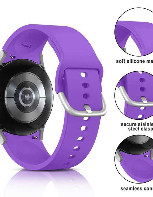 Load image into Gallery viewer, Apbands Silicone Sport Strap for Samsung Galaxy Watch 40-46mm Size 20mm
