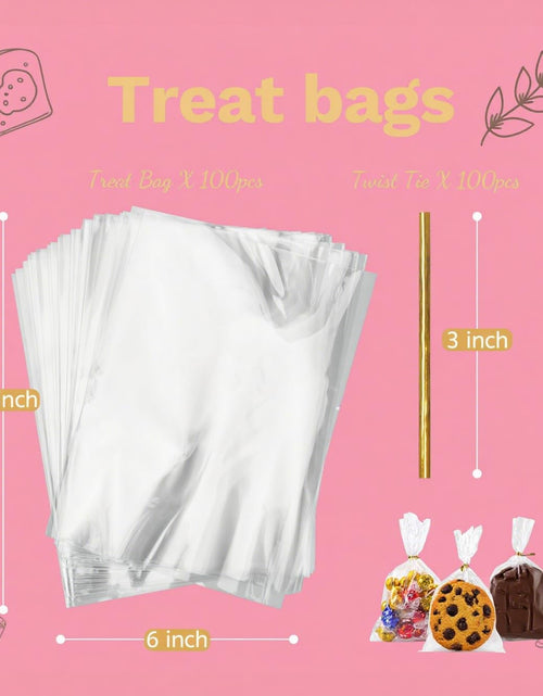 Load image into Gallery viewer, Kyswwellbag Cellophane Bags 3x5in 200 Pcs Transparent Self Adhesive Poly PP
