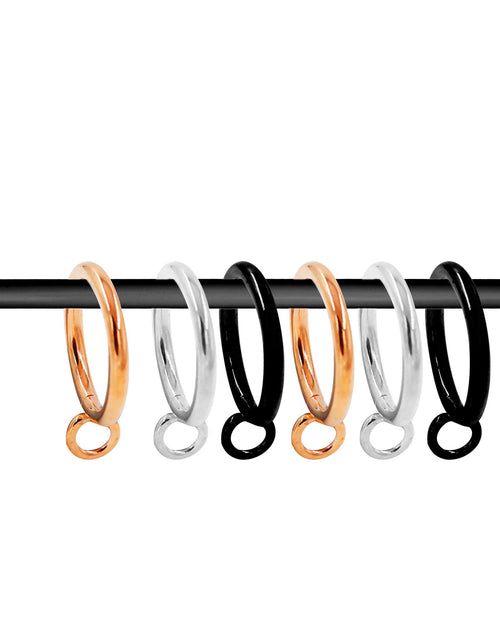 Load image into Gallery viewer, 40 Pack Shower Curtain Rings Rust Proof Metal Decorative Hooks for Bathroom
