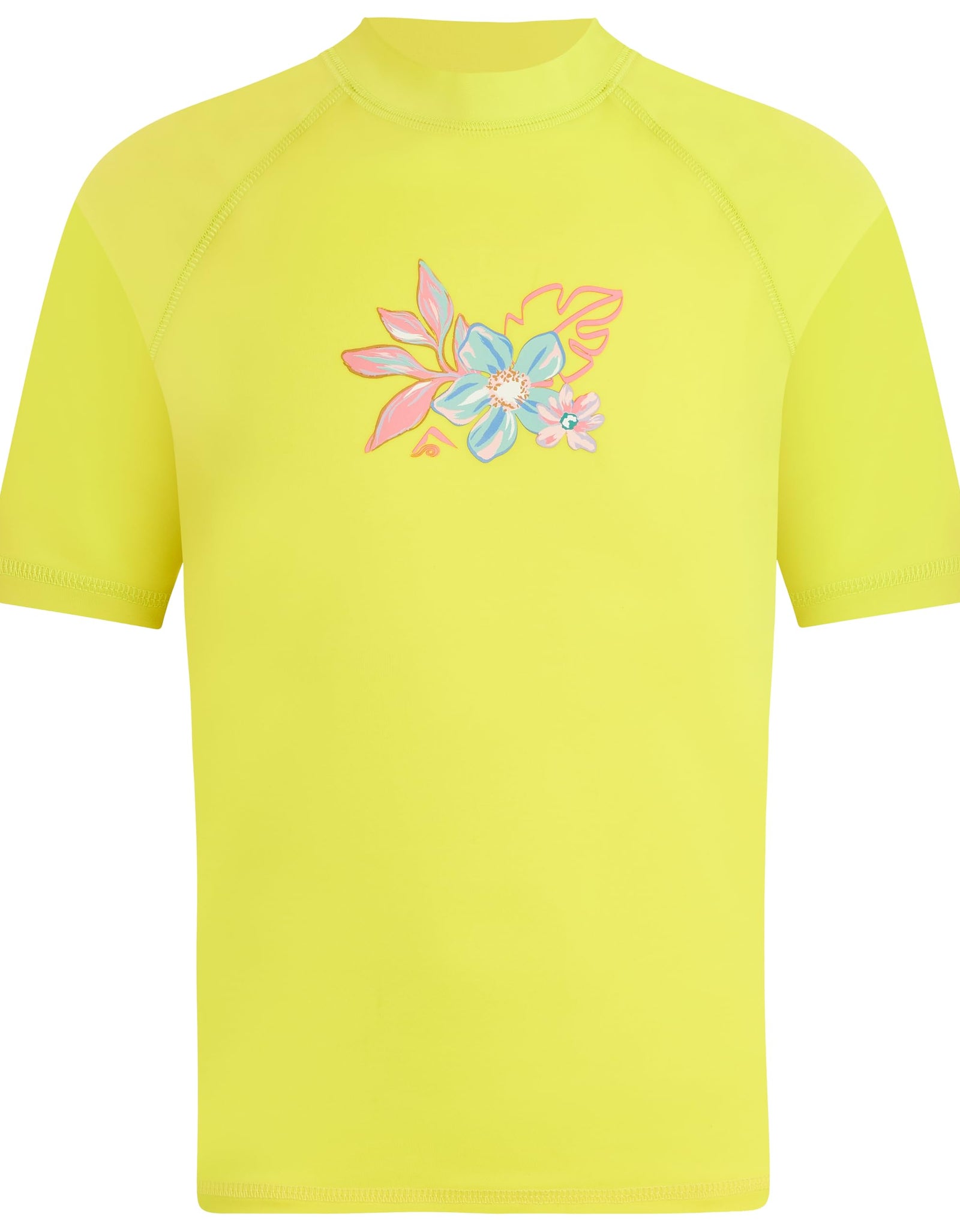 Kanu Surf Girls Rash Guard UPF 50+ Short Sleeve Swim Shirt Daria Size 8