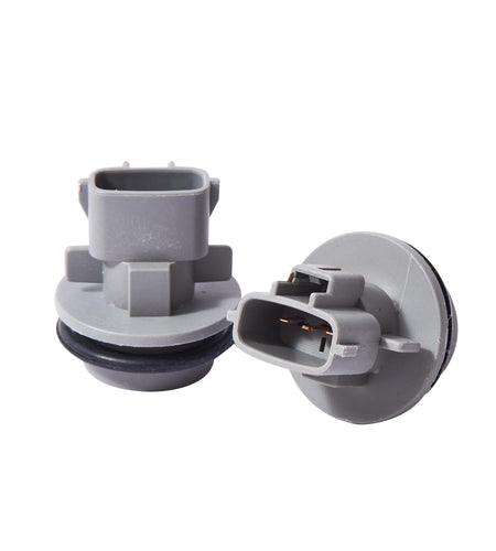 Autycle Front Turn Signal Bulb Holder Gray 2pcs Toyota Highlander Land Cruiser