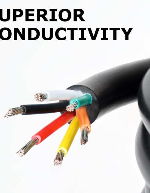 Load image into Gallery viewer, LEDLampsWorld 20 Gauge 7 Conductor Electrical Wire 32.8FT PVC Thermostat Wire
