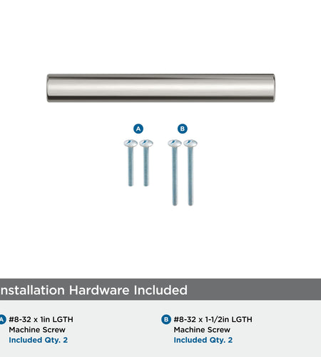 Amerock Versa 3in (76mm) Satin Nickel Cabinet Pull BP55530G10