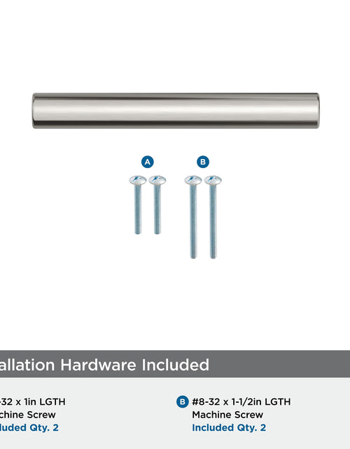 Load image into Gallery viewer, Amerock Versa 3in (76mm) Satin Nickel Cabinet Pull BP55530G10

