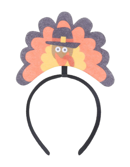 Load image into Gallery viewer, Doneace Thanksgiving Turkey Headband Women Fall Party Costume Hair Accessory
