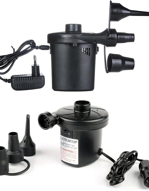 Load image into Gallery viewer, ZROSIN 5Pcs Black Electric Air Pump Replacement Nozzles 3 Sizes Plastic
