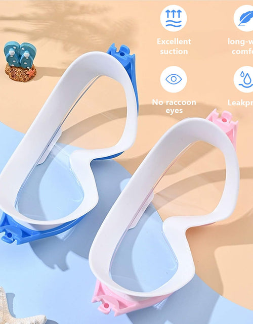 Load image into Gallery viewer, DCRWVCTON Adult Swim Goggles 2 Pack Anti-Fog Leak-Proof Clear with Ear Plugs
