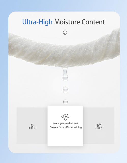 Load image into Gallery viewer, FUMMI 300 Pack Large Body Wipes Moisturizing No Rinse Bath Wipes Unscented
