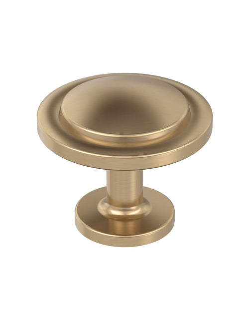 Load image into Gallery viewer, Amerock Champagne Bronze Cabinet Knob 1-3/16in 10 Pack Zinc Hardware
