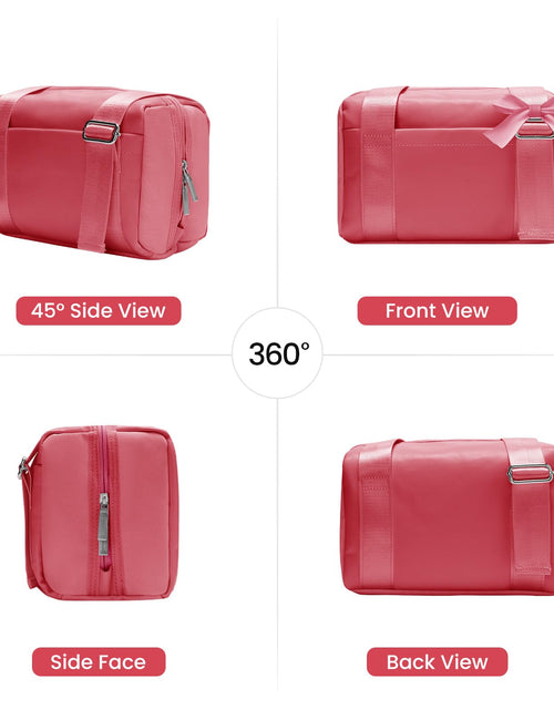 Load image into Gallery viewer, MEXS Mini Waterproof Gym Tote Bag for Women Small Rose Sports Duffel
