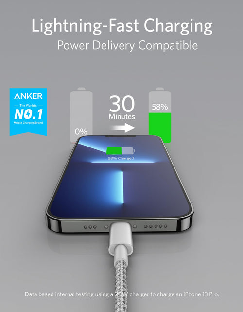 Load image into Gallery viewer, Anker <b>331</b> USB-C to Lightning Cable

