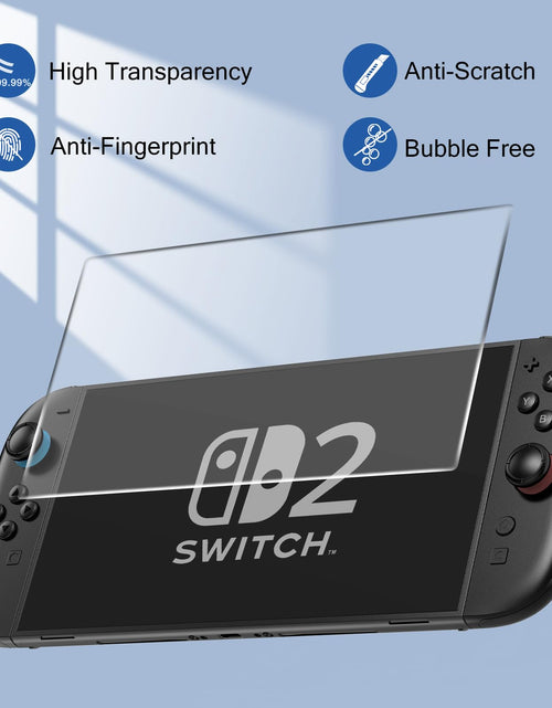 Load image into Gallery viewer, HEYSTOP Switch 2 Protective Case with Screen Protector Transparent Cover
