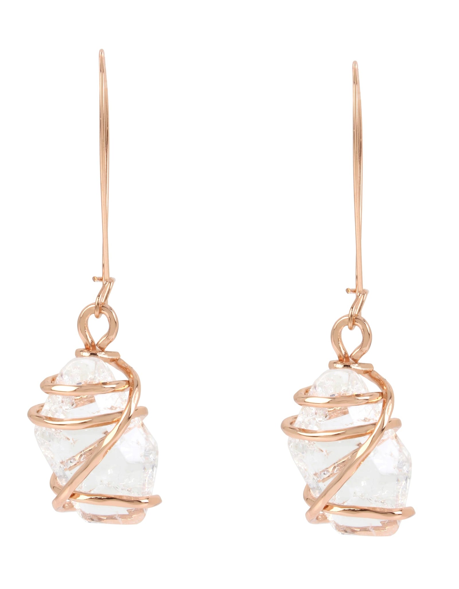 Robert Lee Morris Soho Women's Caged Stone Crystal Dangle Earrings One Size