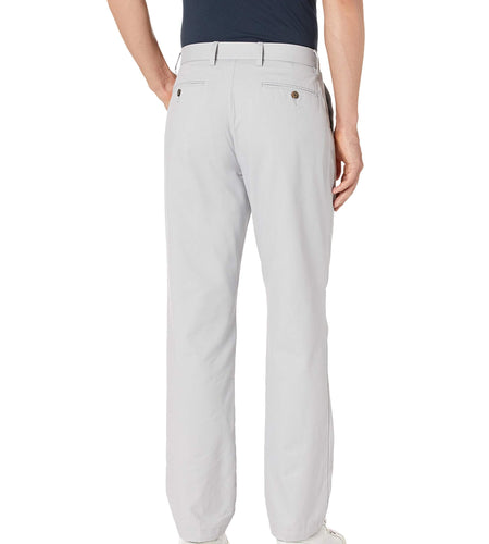 Amazon Essentials Men's Classic-Fit Wrinkle-Resistant Chino Pant Grey Size 34x33