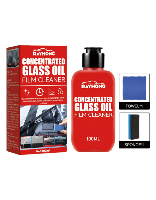 Load image into Gallery viewer, Concentrated Glass Oil Film Cleaner To Remove Oil And Rain Car Windshield Fog Cleaner
