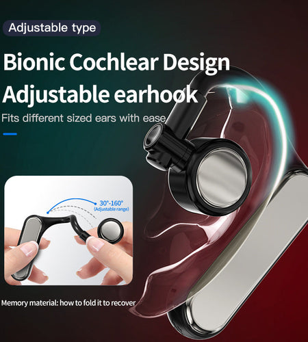 Z8 Bluetooth earphones wireless single ear business hot selling Bluetooth 5.4 long endurance single-sided hanging ear earphones