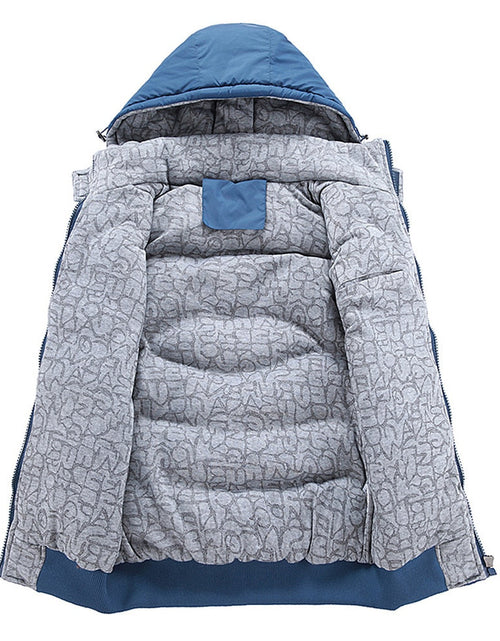 Load image into Gallery viewer, Fashion Sleeveless Jacket 2019 Men Thickening 100% Cotton Vest Hat Hooded Warm Vest Winter Waistcoat Men Casual Windbreaker
