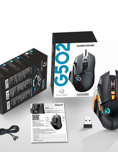 Load image into Gallery viewer, G502 wireless mouse 2.4G dual-mode office computer laptop RGB macro definition eating chicken LOLCF
