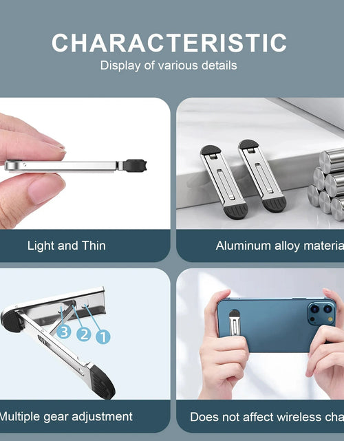 Load image into Gallery viewer, Laptop and tablet support suspended elevated ultra-thin folding lifting and cooling bracket
