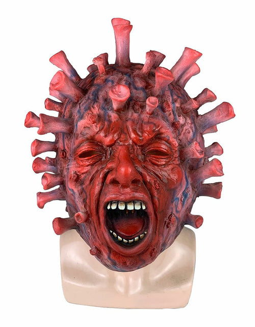 Load image into Gallery viewer, 2020 New Halloween virus latex mask headgear Horror mask Role playing headgear Halloween Cosplay Best Gift
