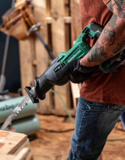 Load image into Gallery viewer, Metabo HPT CR18DBQ4M 18V MultiVolt Cordless Reciprocating Saw (Tool Body Only)
