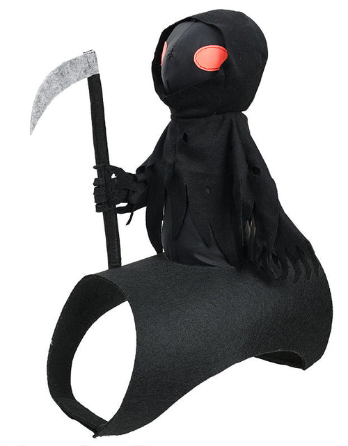 Load image into Gallery viewer, Dog Dark Harvesting Knight Transforms into Pet Costume for Halloween
