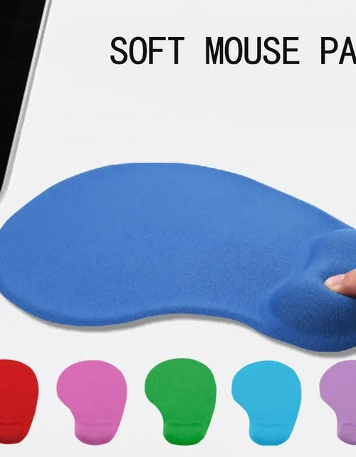 Load image into Gallery viewer, Wrist Mousepad With Gel Mouse Pad With Wrist Rest Pc Gamer Anti-Slip Gaming Laptops Keyboard Accessories Drop Shipping
