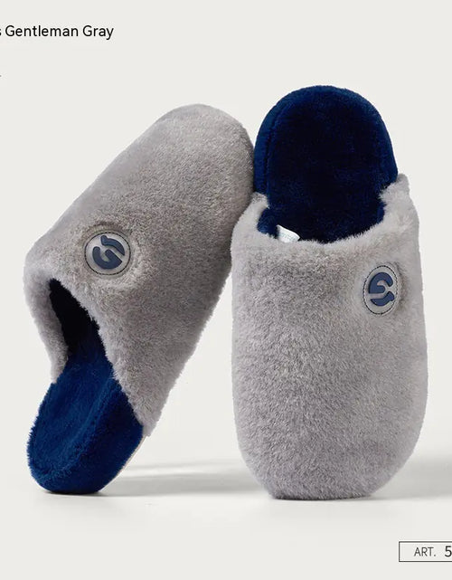 Load image into Gallery viewer, Women's Plush Cotton Slippers for Autumn and Winter
