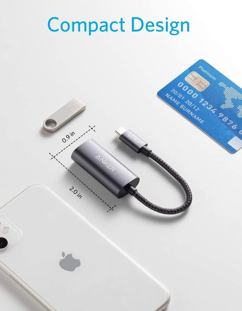 Load image into Gallery viewer, Anker <b>PowerExpand</b> USB-C to Gigabit Ethernet Adapter
