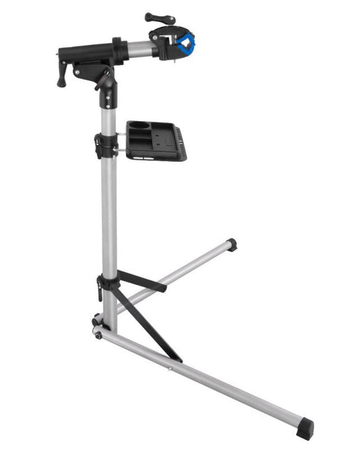 Load image into Gallery viewer, Adjustable Height Pro Exercise Bike Repair Stand: Aluminum, Foldable, Repair Support
