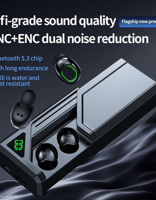 Load image into Gallery viewer, BQ70 wireless Bluetooth earphones with in ear digital display, long battery life, Bluetooth 5.3 hot selling pull-out compartment, high frequency
