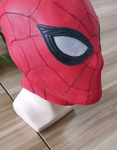 Load image into Gallery viewer, Spider Man hero mask headgear new latex Halloween Cosplay peripheral props

