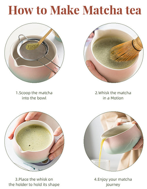 Load image into Gallery viewer, Premium 8-piece Matcha Set: Ceramic Chawan, whisky gift box, Matcha tools – for tea lovers
