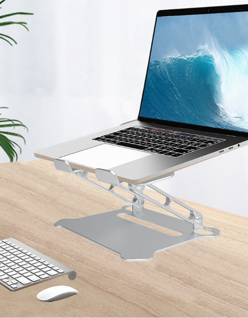 Load image into Gallery viewer, Laptop Desktop Bracket Notebook Cooling Bracket Aluminum Alloy Tablet Bracket Foldable And Easy To Carry
