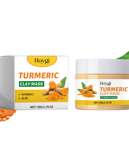 Load image into Gallery viewer, Hoygi Turmeric Mud Film Gently Cleans Skin Pores, Moisturizes Skin Care, Moisturizes Moisture, Locks Water And Moistens Soft Mud Film
