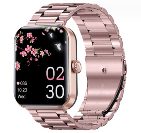 Load image into Gallery viewer, F57L sports wristband heart rate blood pressure monitoring body temperature information push Bluetooth smart watch
