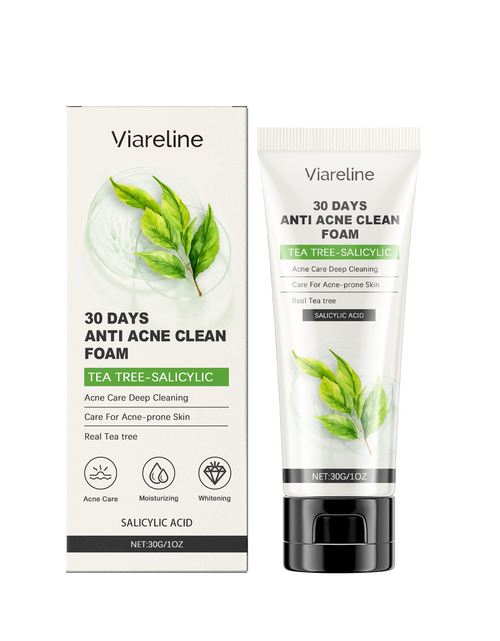 Load image into Gallery viewer, Viareline Salicylic Acid Cleanser Gently Cleanses Face, Refreshing Oil Control, Delicate Pores, Moisturizing And Brightening

