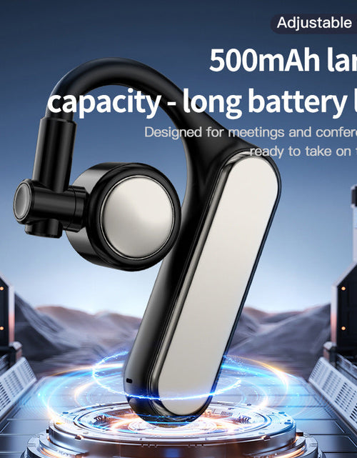 Load image into Gallery viewer, Z8 Bluetooth earphones wireless single ear business hot selling Bluetooth 5.4 long endurance single-sided hanging ear earphones
