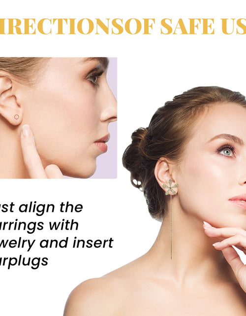 Load image into Gallery viewer, Sweet Crystal Flower Long Earrings, Ear Acupoint Earrings Niche Fashion Small Fresh And Cute Earrings
