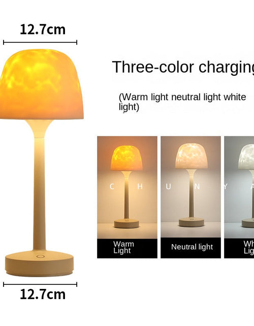 Load image into Gallery viewer, Chunyan High-Base Ripple Atmosphere Table Lamp, Romantic Mood Gift, Projector Remote Control Night Light, Couple Gift
