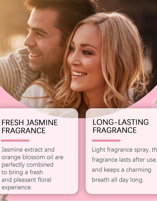 Load image into Gallery viewer, EELHOE Brazilian Jasmine Body Perfume Spray, Light Fragrance Soft Fragrance With Natural Fresh And Not Greasy Light Fragrance
