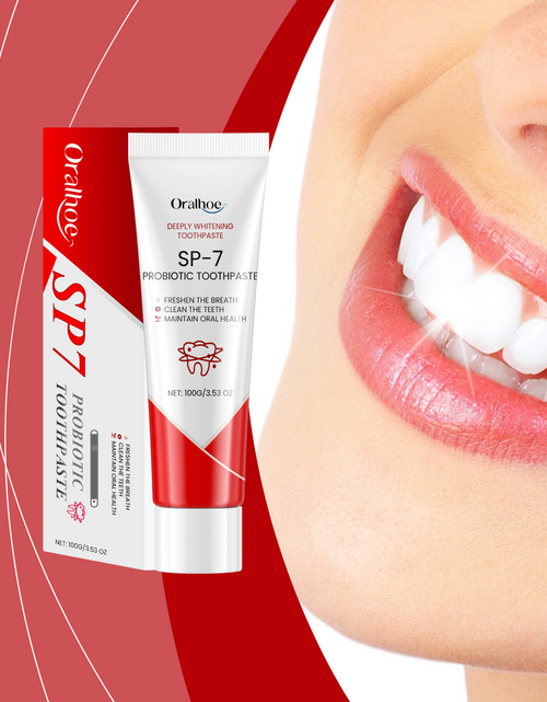 Load image into Gallery viewer, Oralhoe Probiotic Toothpaste Care For Dental Hygiene Gentle Cleaning Care To Remove Surface Stains Lasting Fresh
