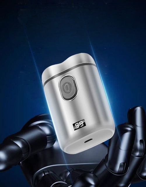 Load image into Gallery viewer, Shaver Travel Car Wash Shaver Double Head Portable Charging Floating Beard Knife

