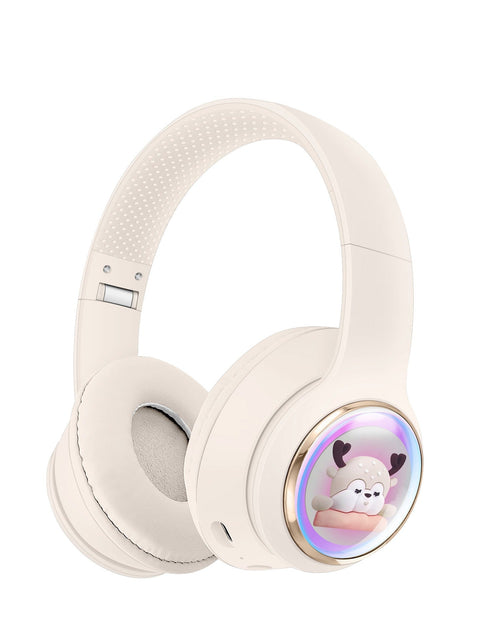 Load image into Gallery viewer, AKZ-56 Earphones Space Cabin Cute Cartoon Pet Bluetooth Headwear Large Battery Earphones Foldable Earphones
