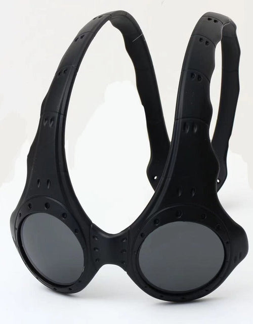 Load image into Gallery viewer, Unisex Over - The - Top Sunglasses. Ideal for outdoor cycling and sports. Fashionable retro - style metal - framed glasses.
