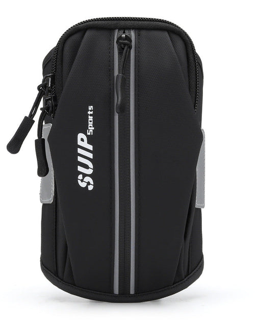 Load image into Gallery viewer, Outdoor fitness arm bag elastic men's and women's universal arm cover wrist bag fashionable waterproof running phone arm bag
