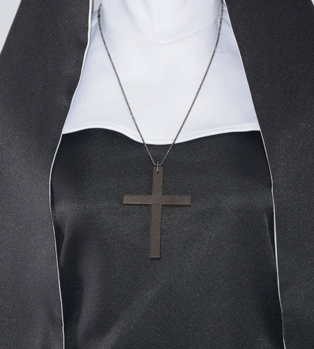 Halloween TheNun Ghost Sister cosplay costume, black horror nun costume, priest cosplay costume