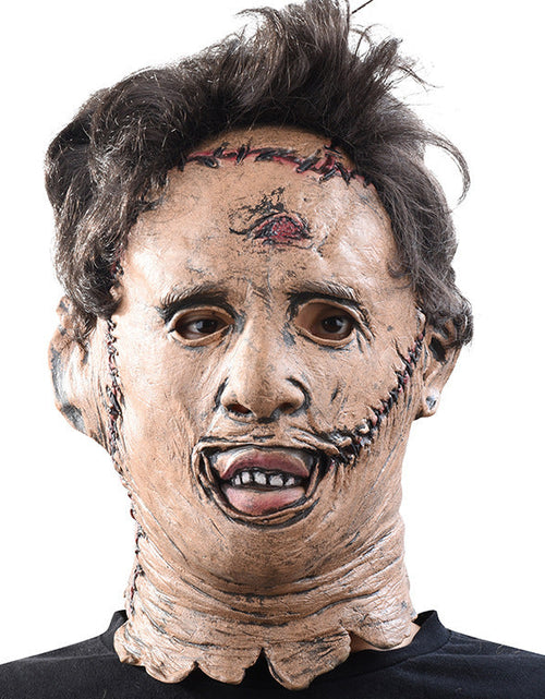 Load image into Gallery viewer, Saw Mask Texas Chainsaw Massacre Mask Halloween Masquerade Horror Movie Theme Mask
