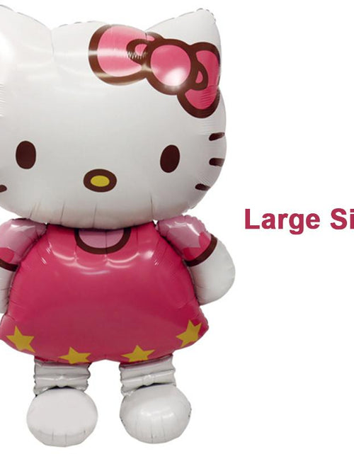 Load image into Gallery viewer, 116*68cm Large Size Hello Kitty Cat Foil Balloon/80*48cm Medium Cartoon Wedding Birthday Party Decoration Inflatable Air Balloon
