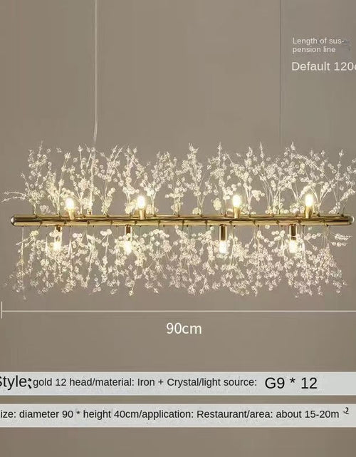 Load image into Gallery viewer, Nordic Creative Dandelion Chandelier Bedroom Bar Counter Luxury Living Room Lighting Fixture
